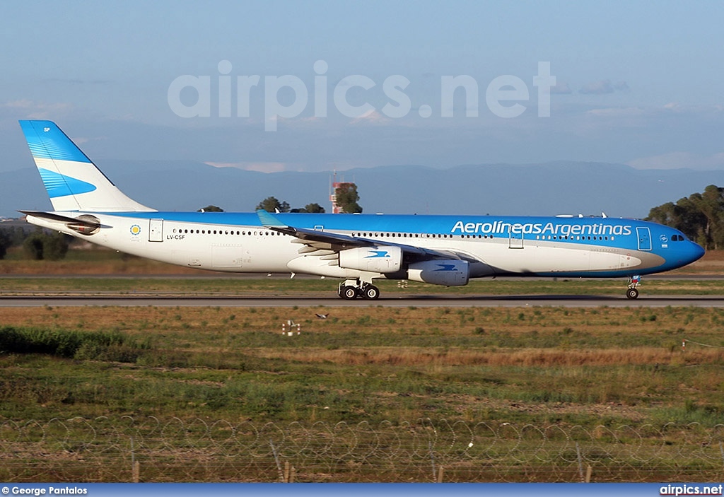 LV-CSF, Airbus A340-300, Aerolineas Argentinas