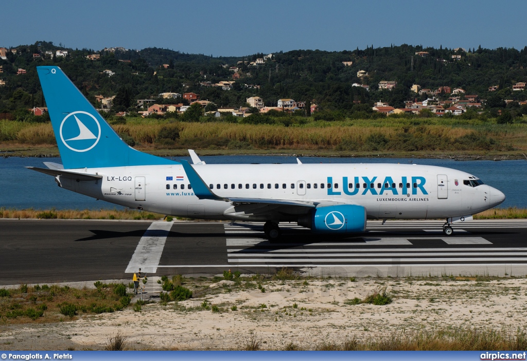 LX-LGQ, Boeing 737-700, Luxair