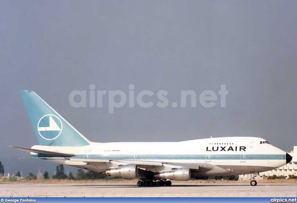 LX-LGX, Boeing 747-SP, Luxair