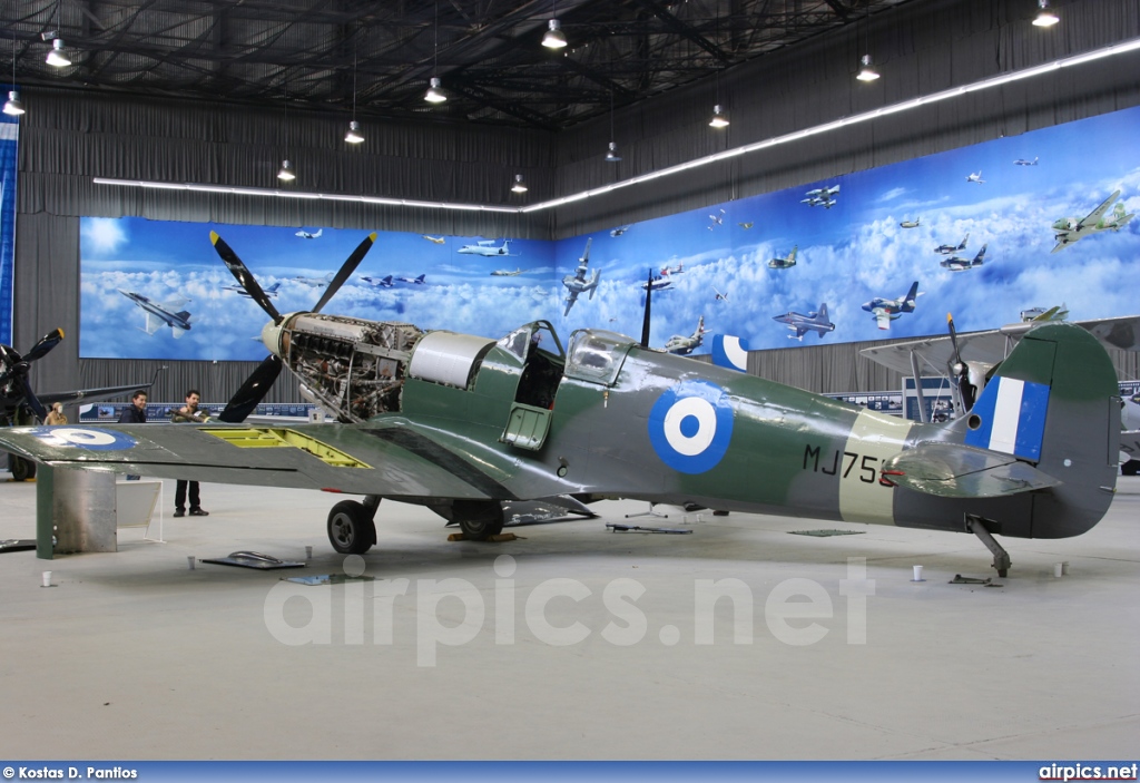 MJ755, Supermarine Spitfire LF9C, Hellenic Air Force