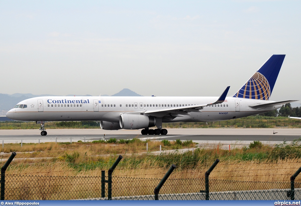 N14107, Boeing 757-200ER, Continental Airlines