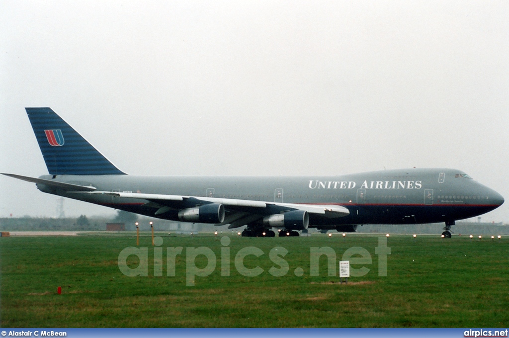 N159UA, Boeing 747-200B, United Airlines