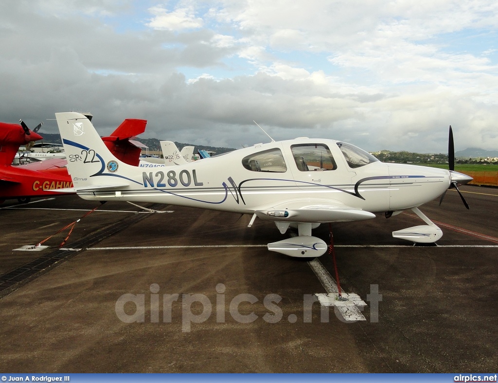 N280L, Cirrus SR22, Private