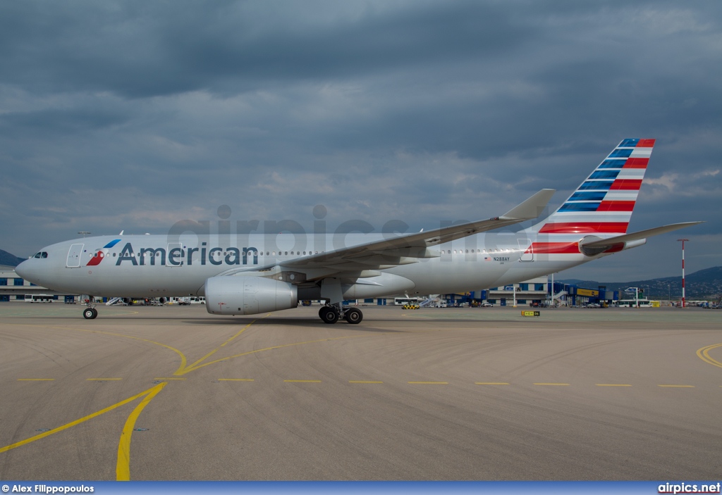 N288AY, Airbus A330-200, American Airlines