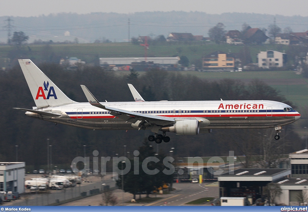 N347AN, Boeing 767-300ER, American Airlines