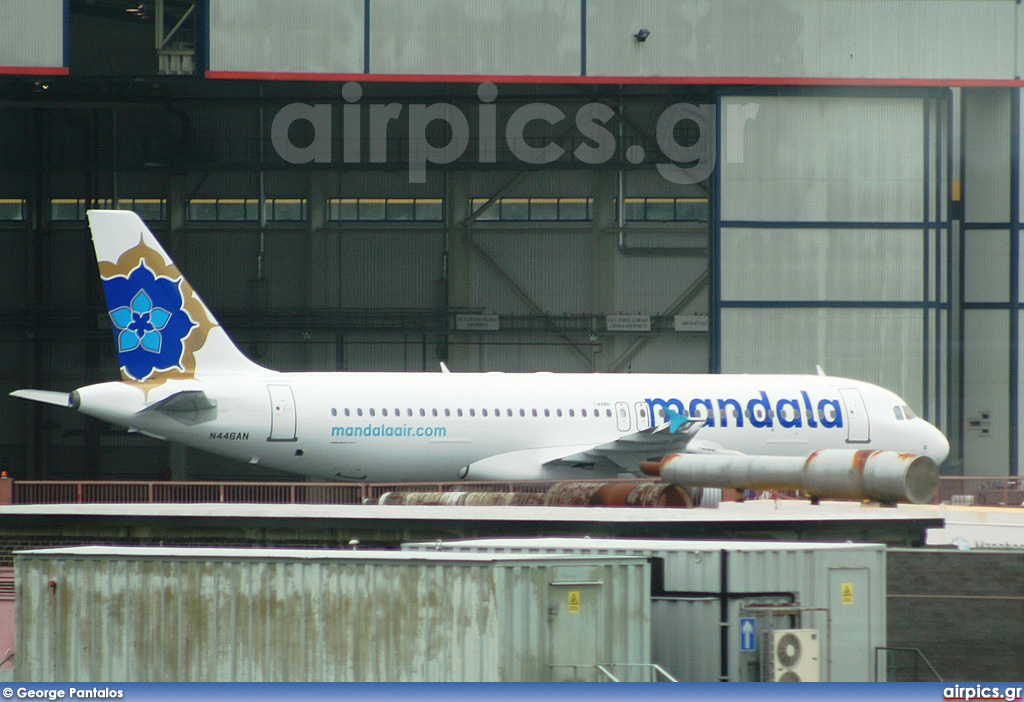 N446AN, Airbus A320-200, Mandala Airlines
