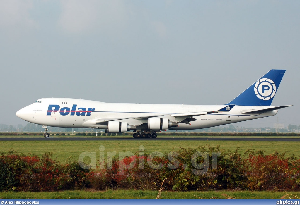 N451PA, Boeing 747-400F(SCD), Polar Air Cargo
