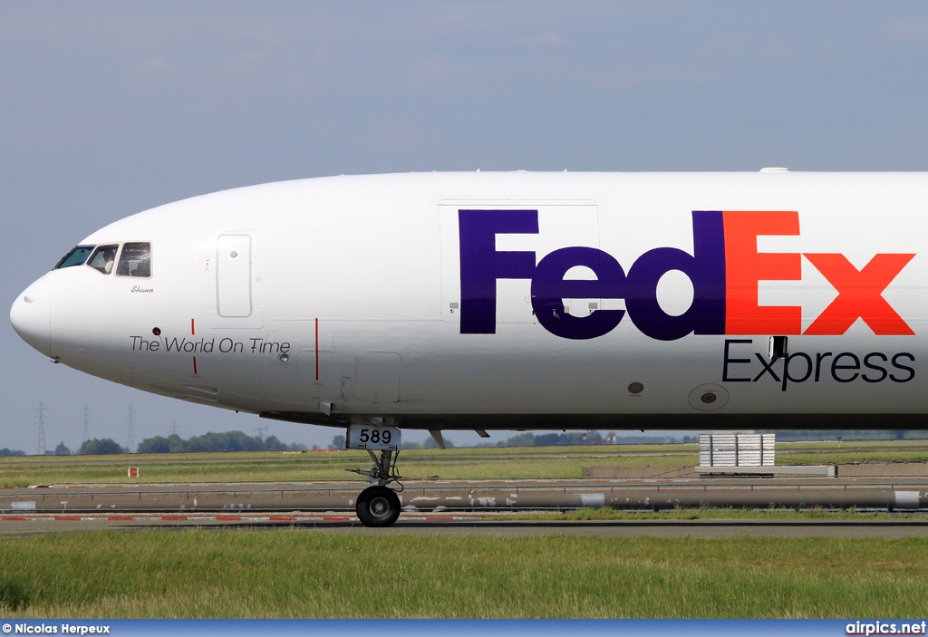N589FE, McDonnell Douglas MD-11-F, Federal Express (FedEx)