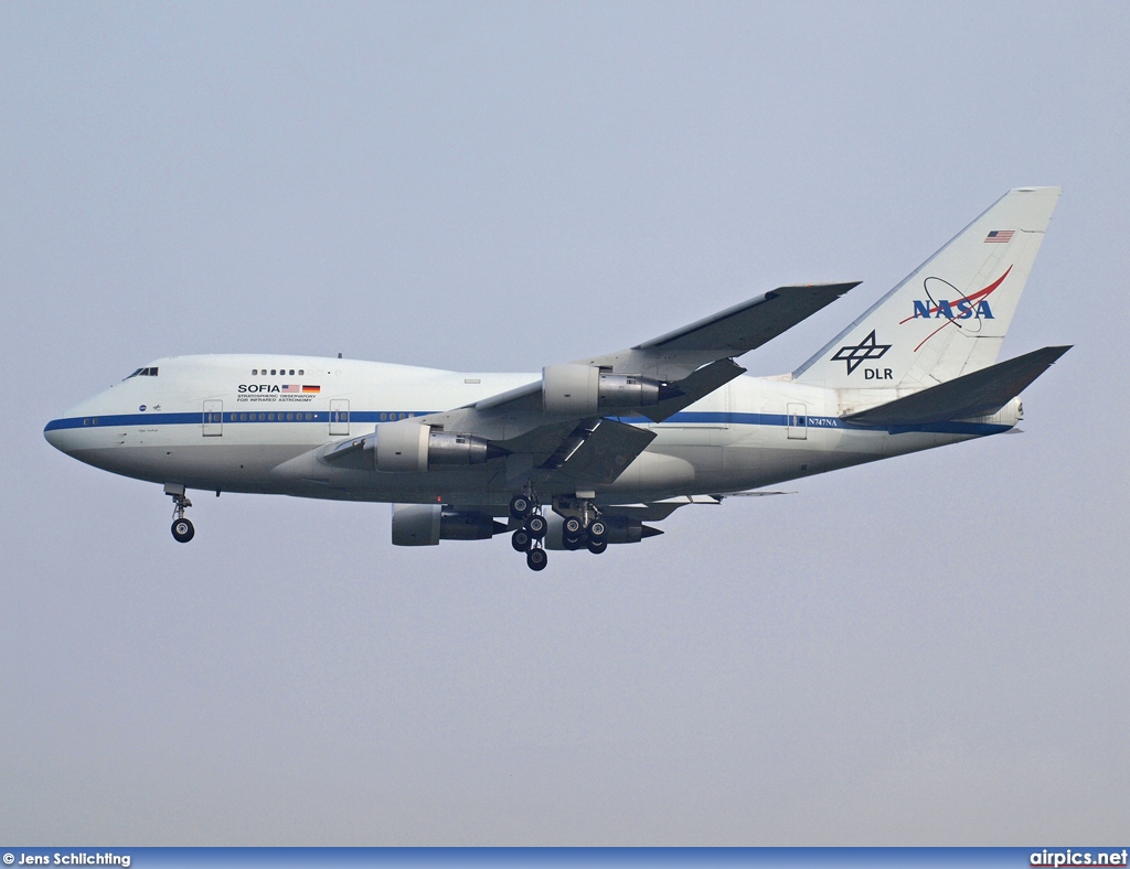 N747NA, Boeing 747-SP, National Aeronautics and Space Administration (NASA)