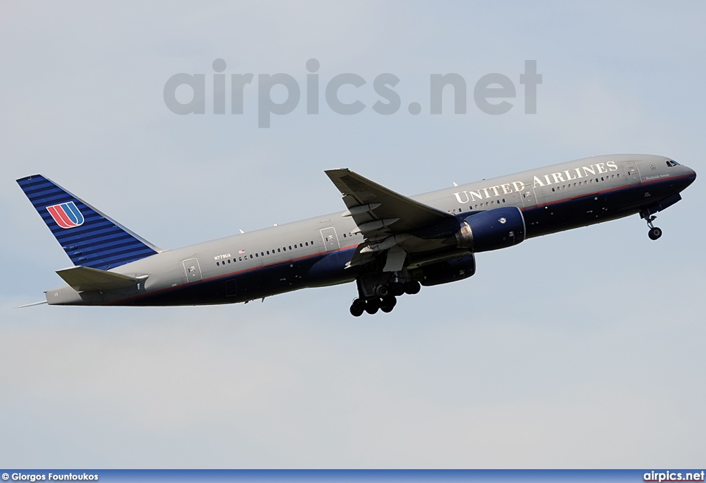 N779UA, Boeing 777-200ER, United Airlines
