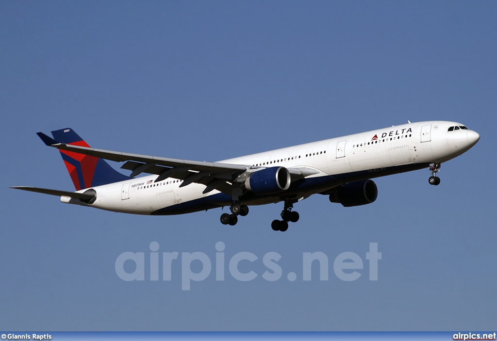 N801NW, Airbus A330-300, Delta Air Lines