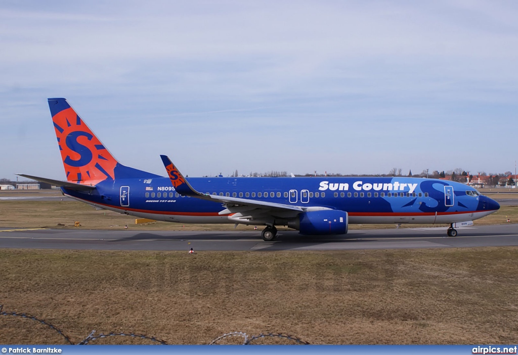 N809SY, Boeing 737-800, Sun Country Airlines