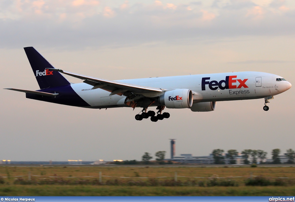 N853FD, Boeing 777F, Federal Express (FedEx)