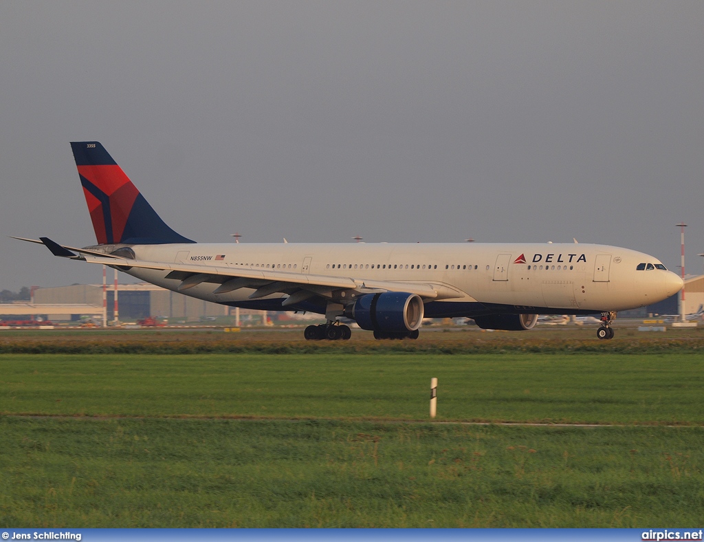 N855NW, Airbus A330-200, Delta Air Lines