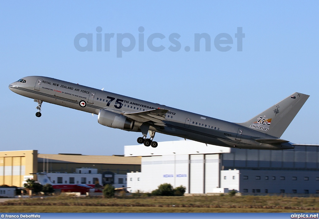 NZ7571, Boeing 757-200, Royal New Zealand Air Force