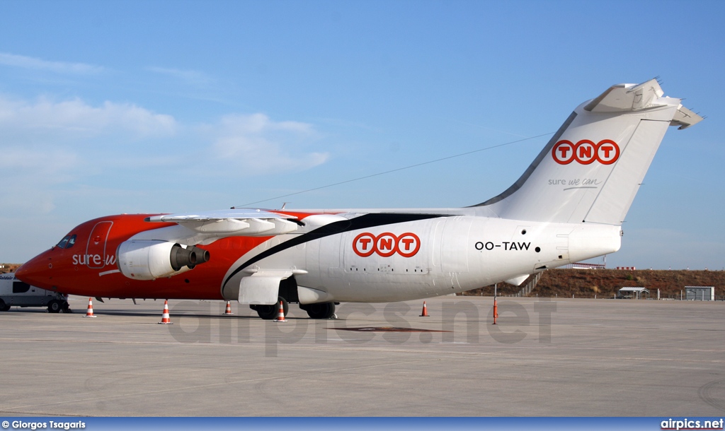 OO-TAW, British Aerospace BAe 146-200, TNT Airways