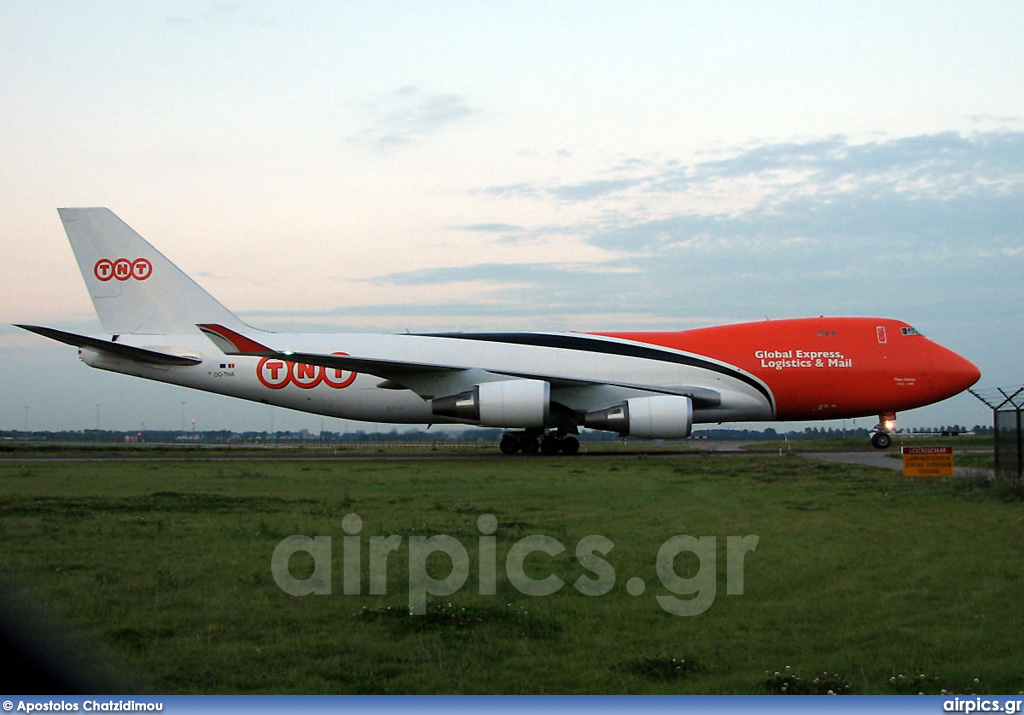 OO-THA, Boeing 747-400ERF(SCD), TNT Airways