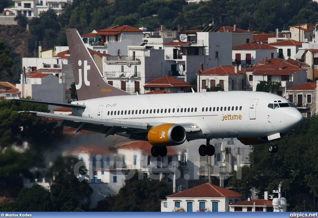 OY-JTF, Boeing 737-300(QC), Jettime