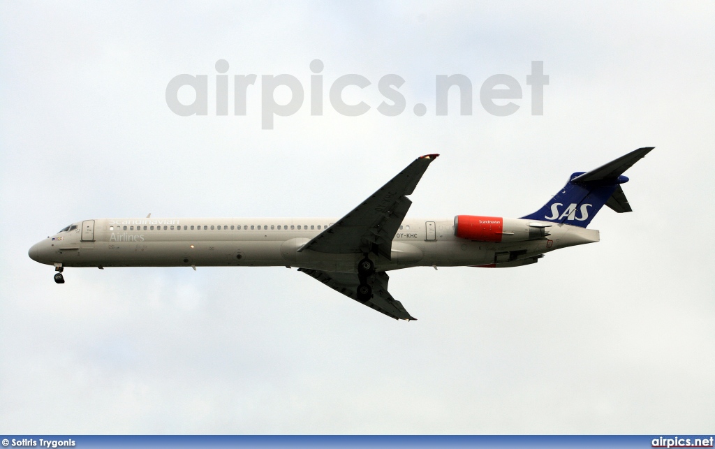 OY-KHC, McDonnell Douglas MD-82, Scandinavian Airlines System (SAS)