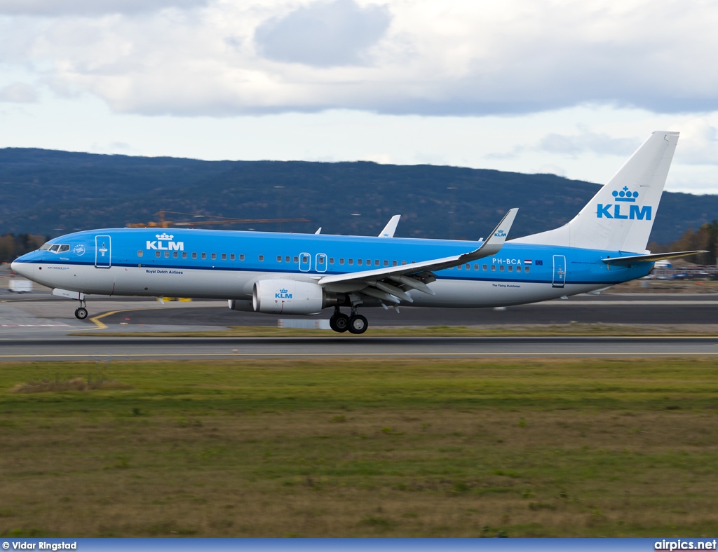 PH-BCA, Boeing 737-800, KLM Royal Dutch Airlines