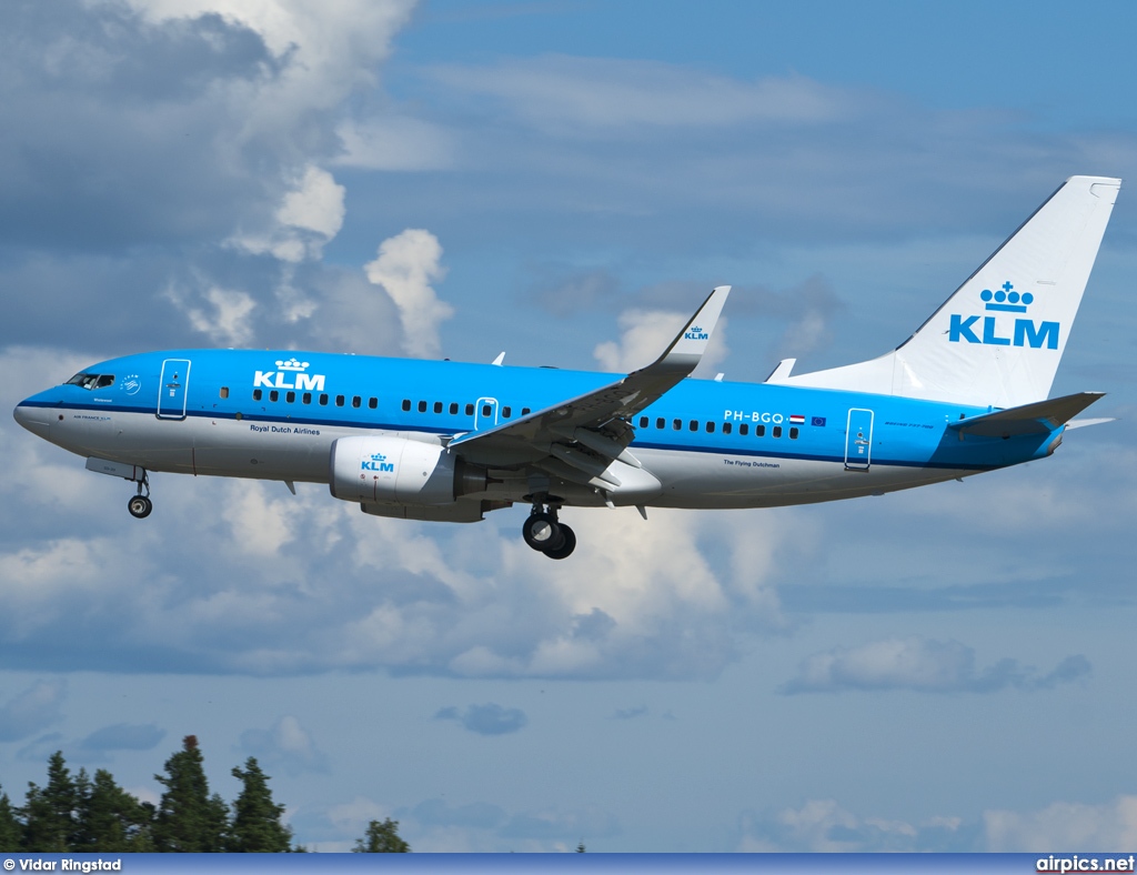 PH-BGQ, Boeing 737-700, KLM Royal Dutch Airlines