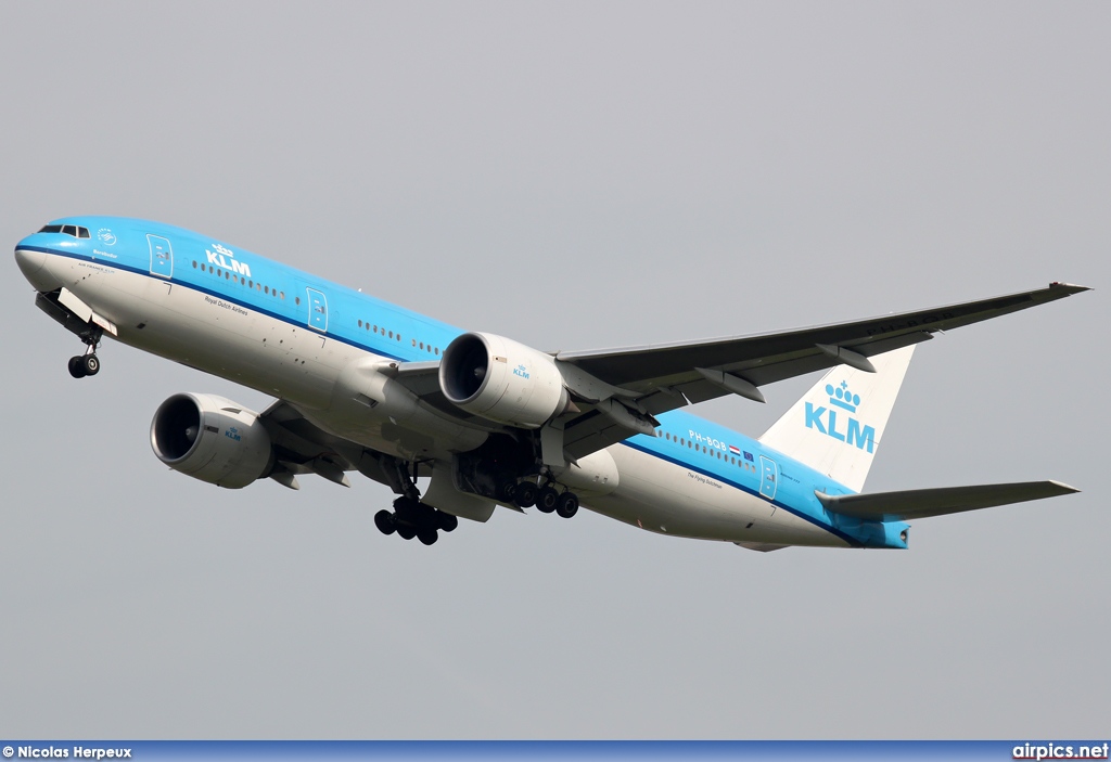 PH-BQB, Boeing 777-200ER, KLM Royal Dutch Airlines
