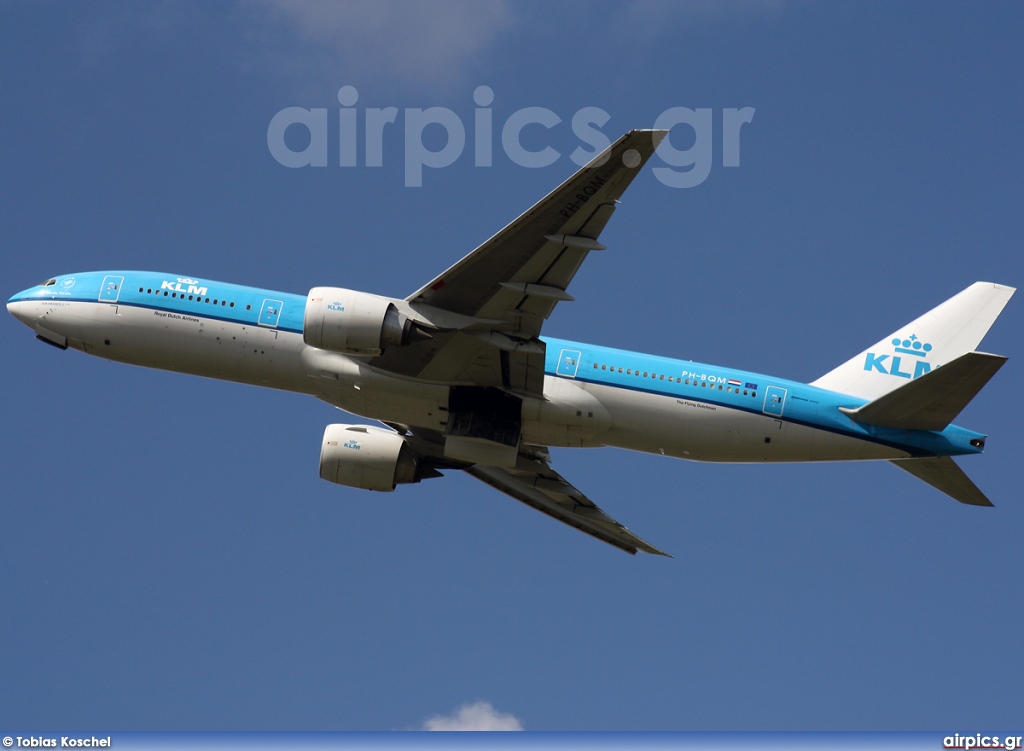 PH-BQM, Boeing 777-200ER, KLM Royal Dutch Airlines