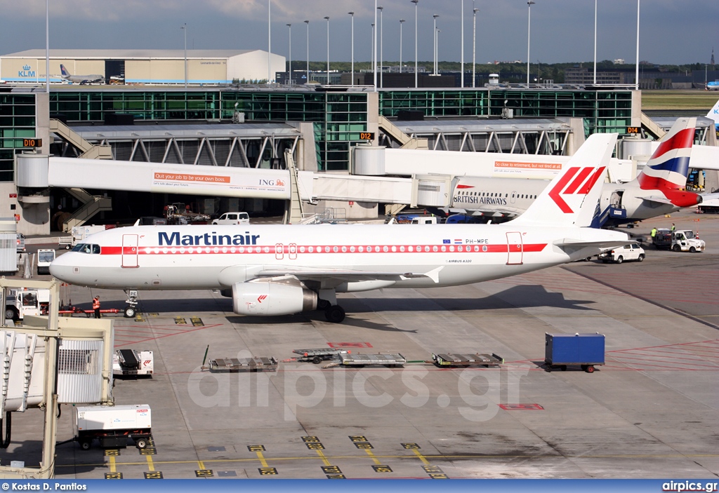 PH-MPE, Airbus A320-200, Martinair
