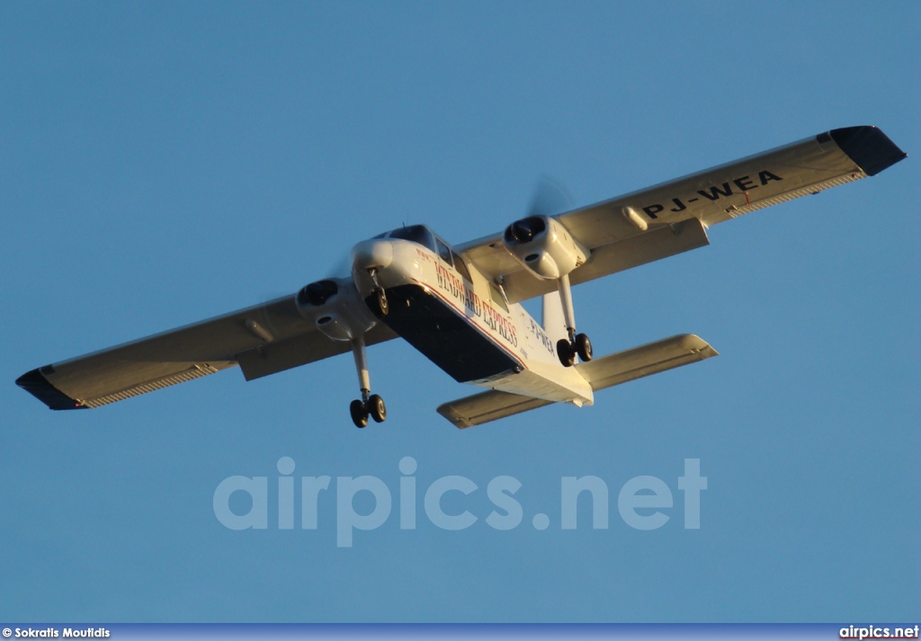 PJ-WEA, Britten-Norman BN-2A Islander, Winward Express