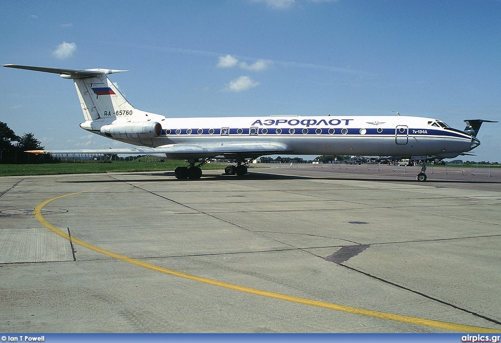 RA-65760, Tupolev Tu-134-A, Aeroflot