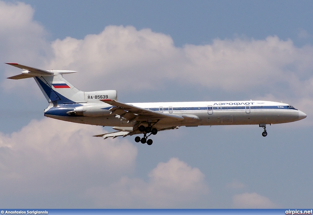 RA-85639, Tupolev Tu-154M, Aeroflot