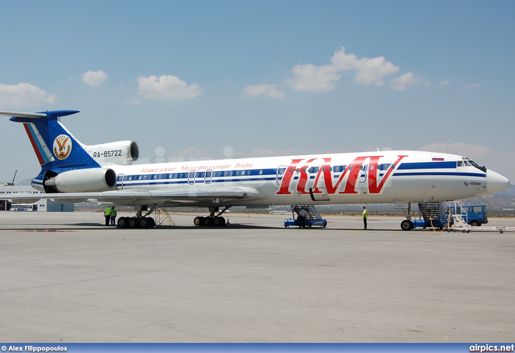 RA-85722, Tupolev Tu-154M, Kavminvodyavia