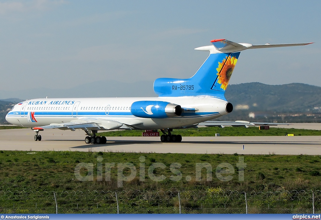 RA-85795, Tupolev Tu-154M, Kuban Airlines