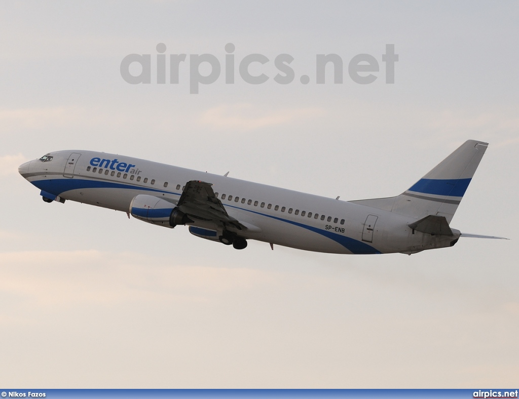 SP-ENB, Boeing 737-400, Enter Air
