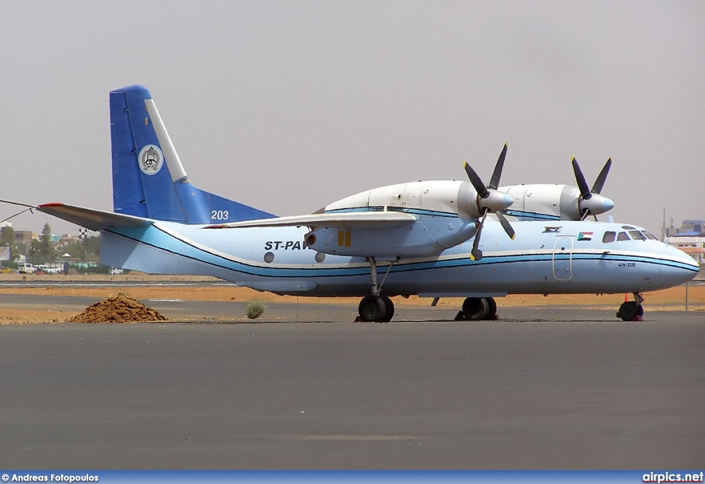 ST-PAW, Antonov An-32B, Sudan Police