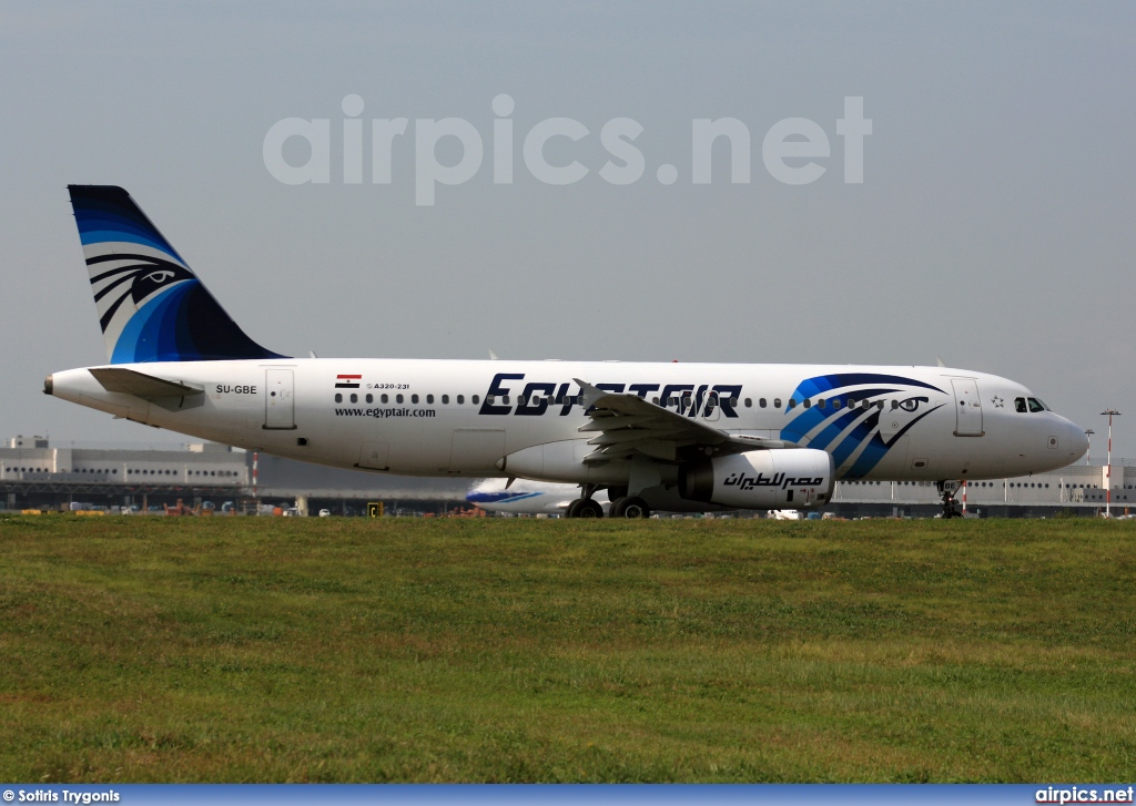 SU-GBE, Airbus A320-200, Egyptair