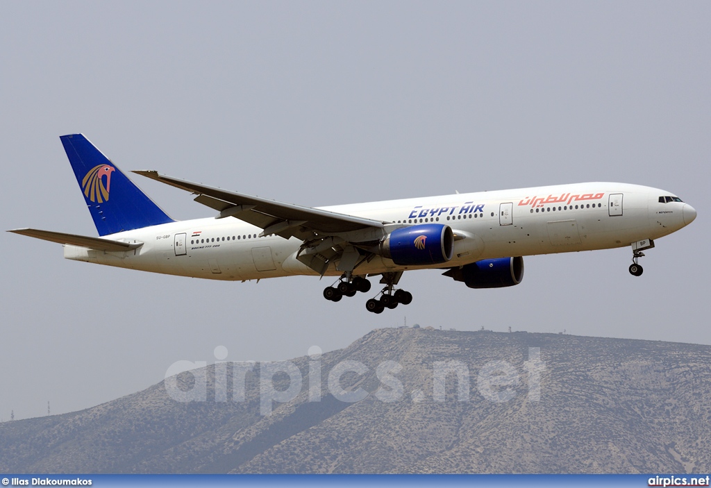 SU-GBP, Boeing 777-200ER, Egyptair