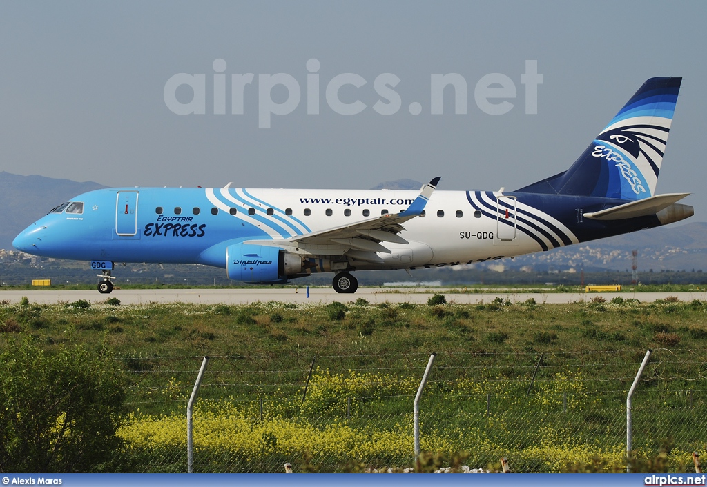 SU-GDG, Embraer ERJ 170-100LR, EgyptAir Express
