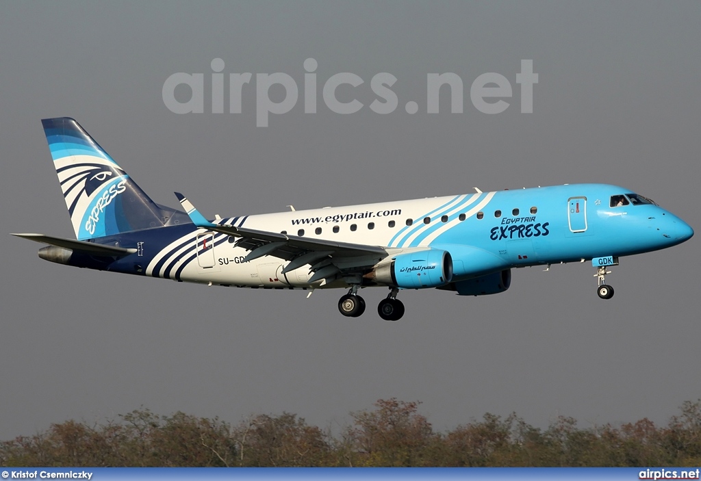 SU-GDK, Embraer ERJ 170-100LR, EgyptAir Express
