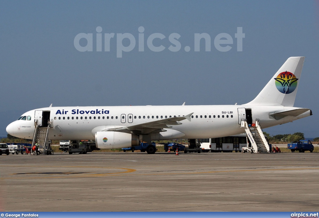 SU-LBI, Airbus A320-200, Air Slovakia