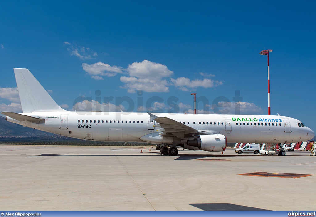 SX-ABC, Airbus A321-200, Daallo Airlines