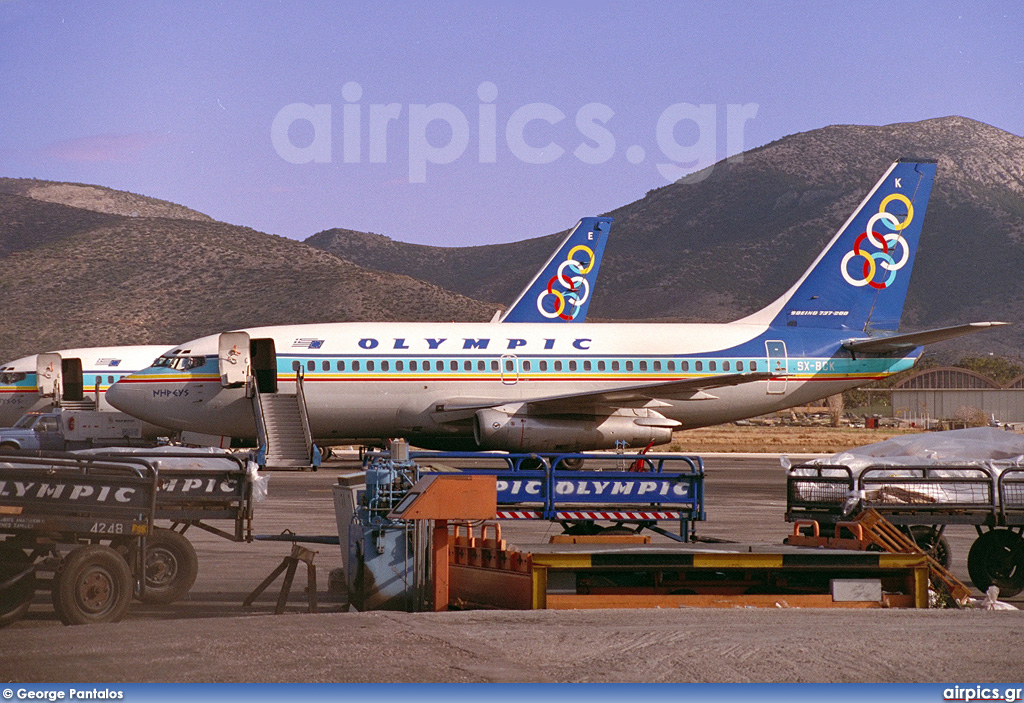 SX-BCK, Boeing 737-200Adv, Olympic Airways