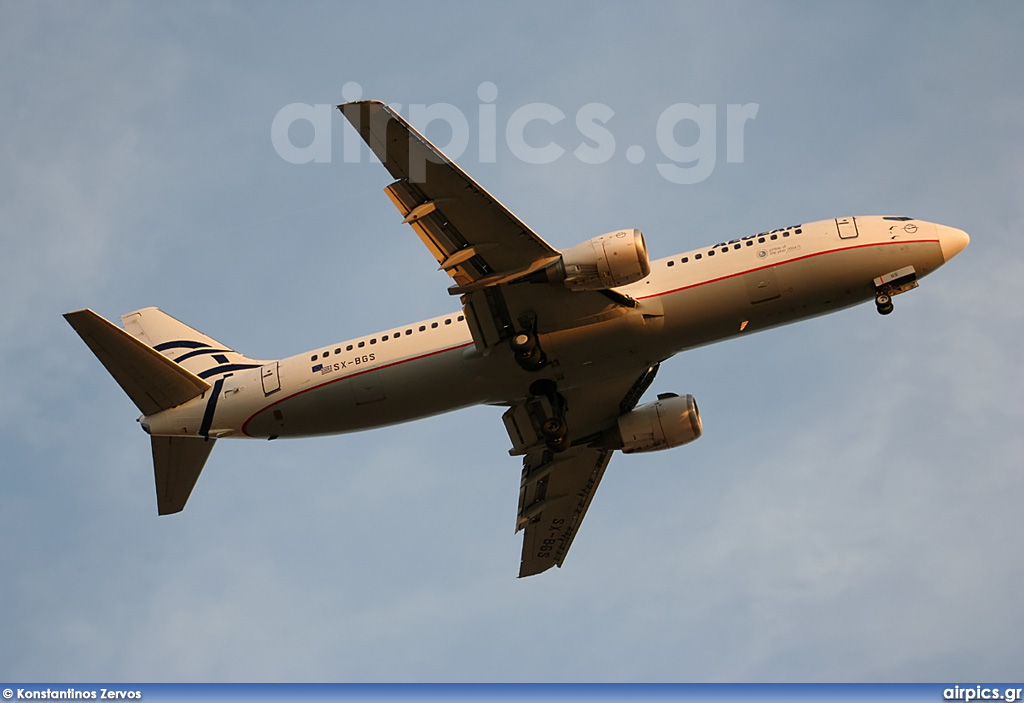 SX-BGS, Boeing 737-400, Aegean Airlines