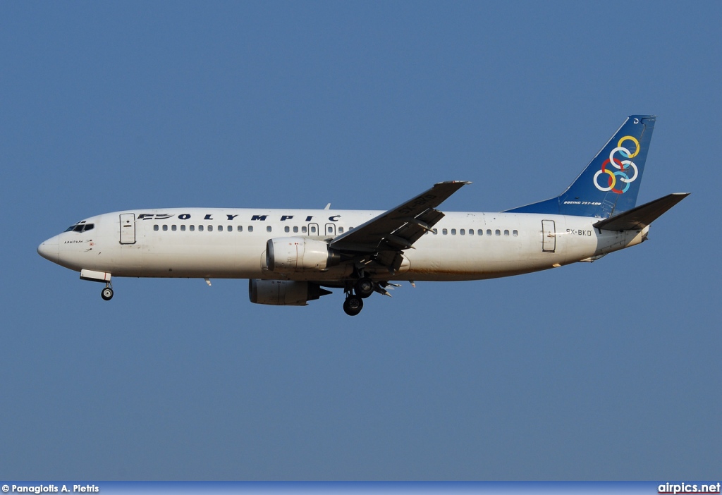 SX-BKD, Boeing 737-400, Olympic Airlines