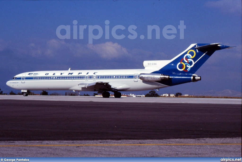 SX-CBG, Boeing 727-200Adv, Olympic Airways