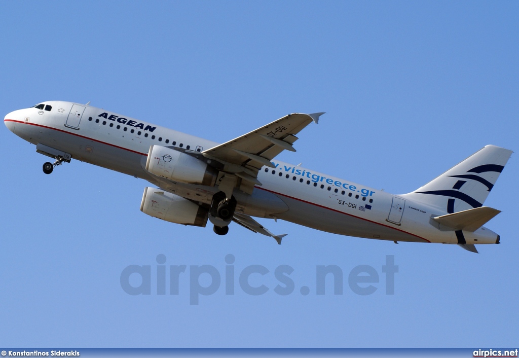 SX-DGI, Airbus A320-200, Aegean Airlines