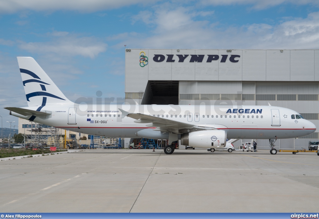 SX-DGU, Airbus A320-200, Aegean Airlines