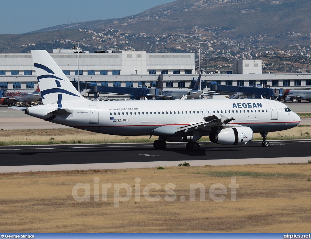 SX-DVS, Airbus A320-200, Aegean Airlines