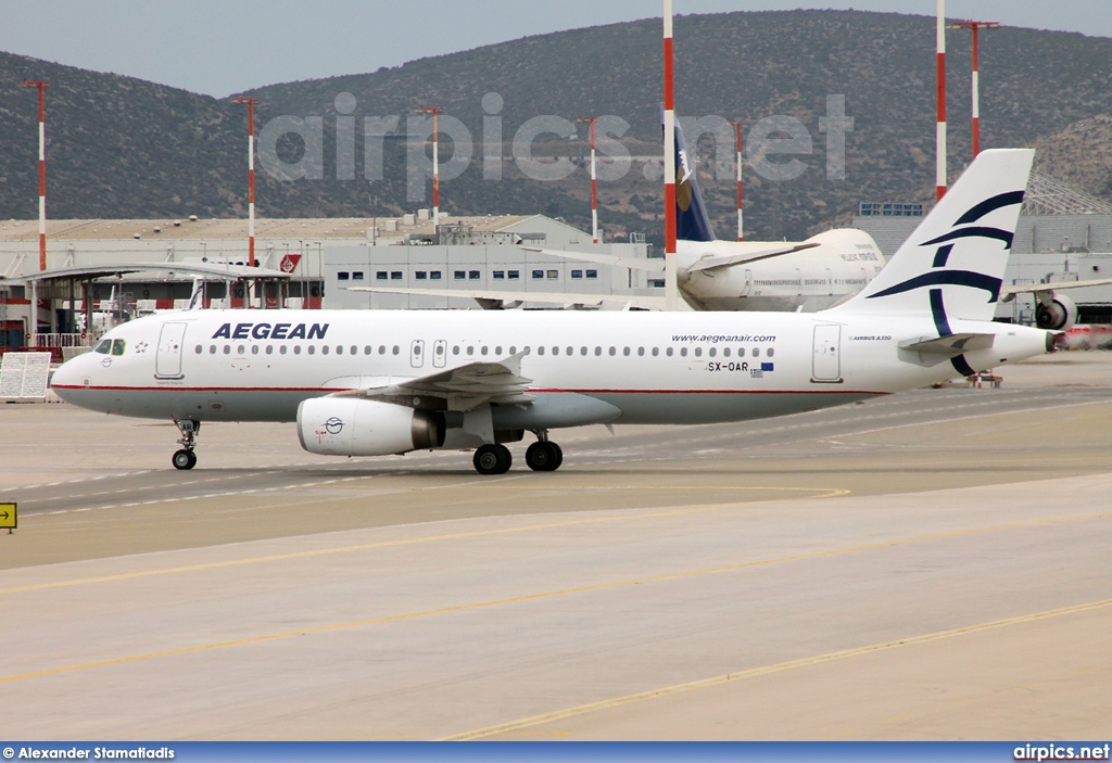 SX-OAR, Airbus A320-200, Aegean Airlines