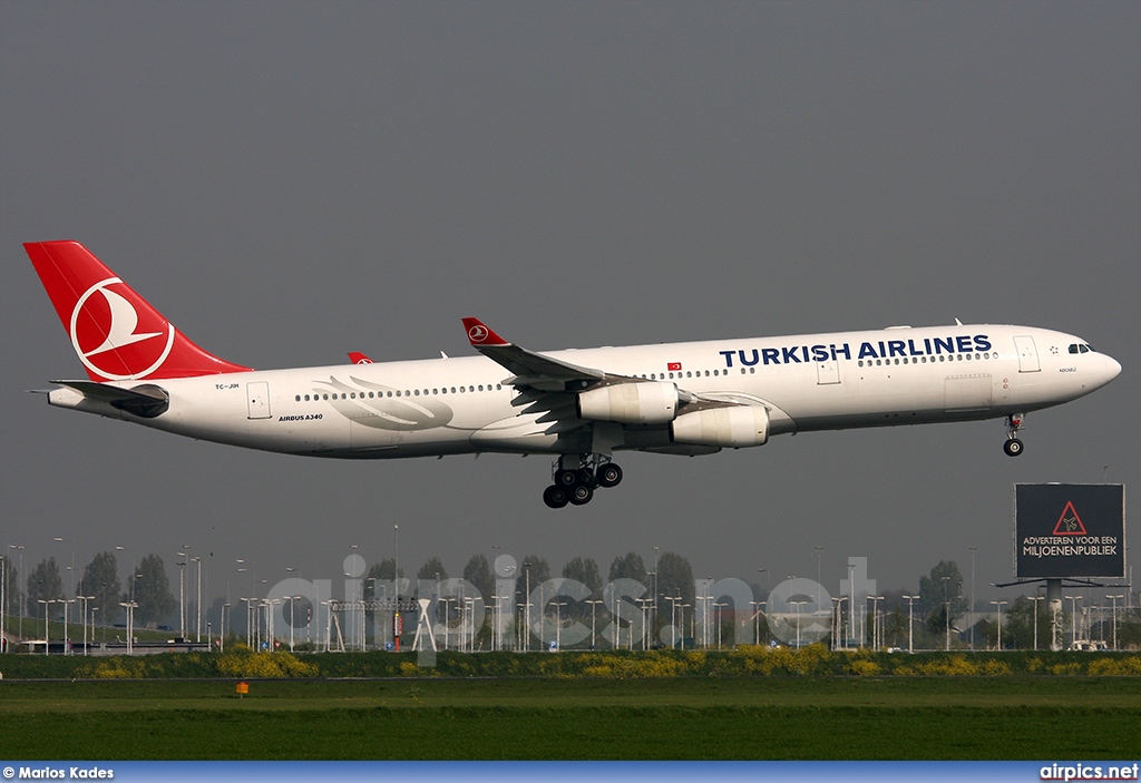 TC-JIH, Airbus A340-300, Turkish Airlines